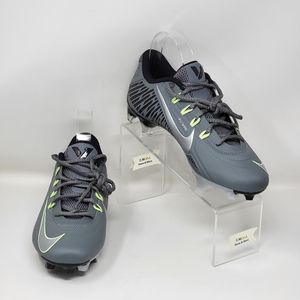 Nike Vapor Edge 360 VC Grey Silver Volt Soccer Cleats DO6294-002 Mens Size 9 New